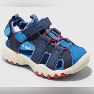 Cat & Jack Slip-on sandals close toe water shoe hook-and-loop Velcro closure